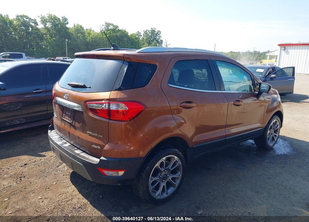 2020 FORD ECOSPORT TITANIUM VIN: MAJ6S3KL3LC366220