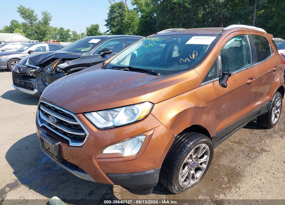 2020 FORD ECOSPORT TITANIUM VIN: MAJ6S3KL3LC366220