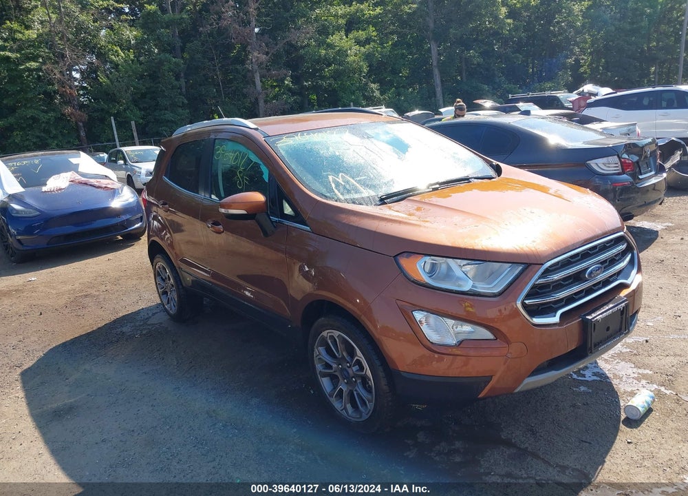 2020 FORD ECOSPORT TITANIUM VIN: MAJ6S3KL3LC366220