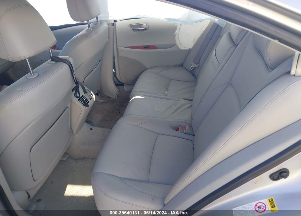2008 LEXUS ES 350 VIN: JTHBJ46G182246653