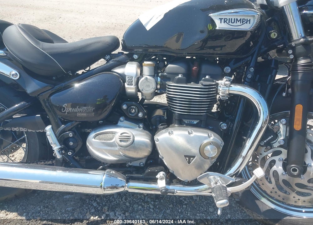 2023 TRIUMPH MOTORCYCLE BONNEVILLE SPEEDMASTER VIN: SMTD46HL1PTBF9500