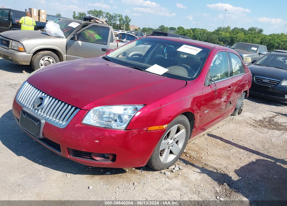 2007 MERCURY MILAN I4 PREMIER VIN: 3MEHM08Z27R632386