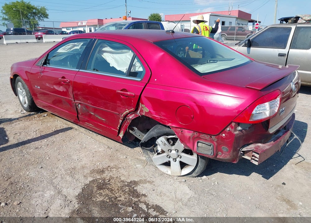 2007 MERCURY MILAN I4 PREMIER VIN: 3MEHM08Z27R632386