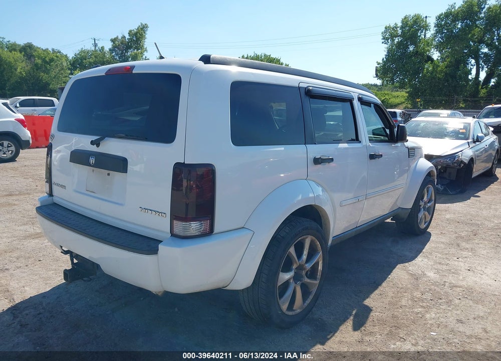 2011 DODGE NITRO HEAT VIN: 1D4PT4GK5BW597203
