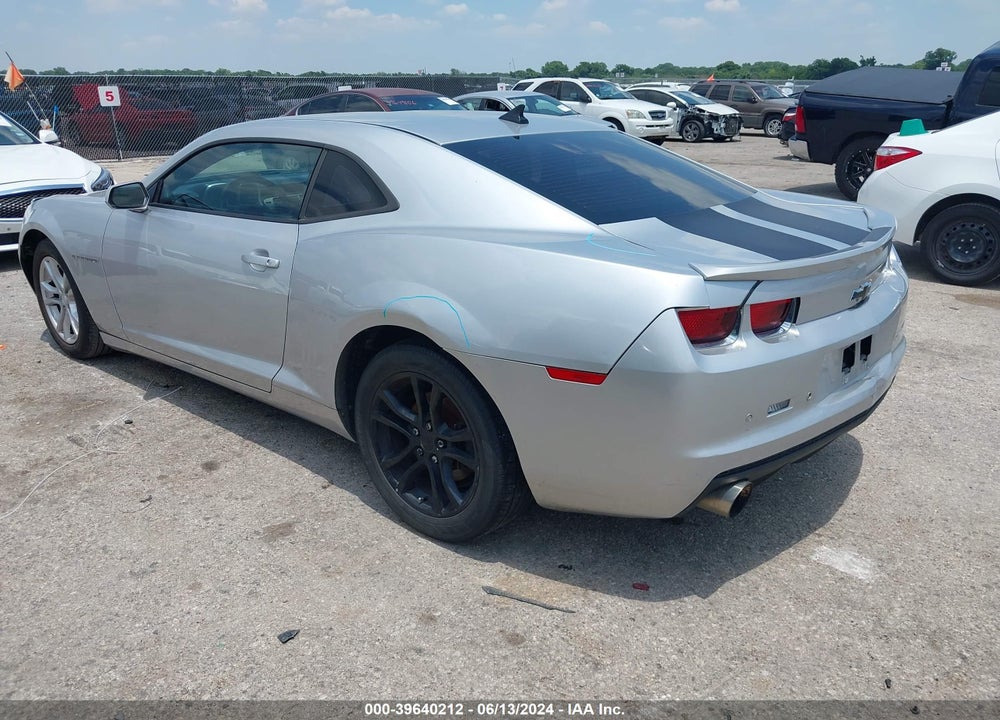 2013 CHEVROLET CAMARO 1LT VIN: 2G1FB1E34D9172825