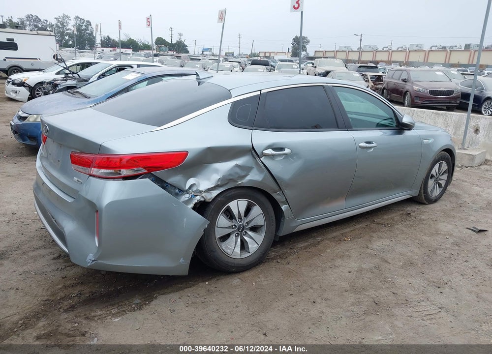 2017 KIA OPTIMA HYBRID VIN: KNAGT4LE4H5011180