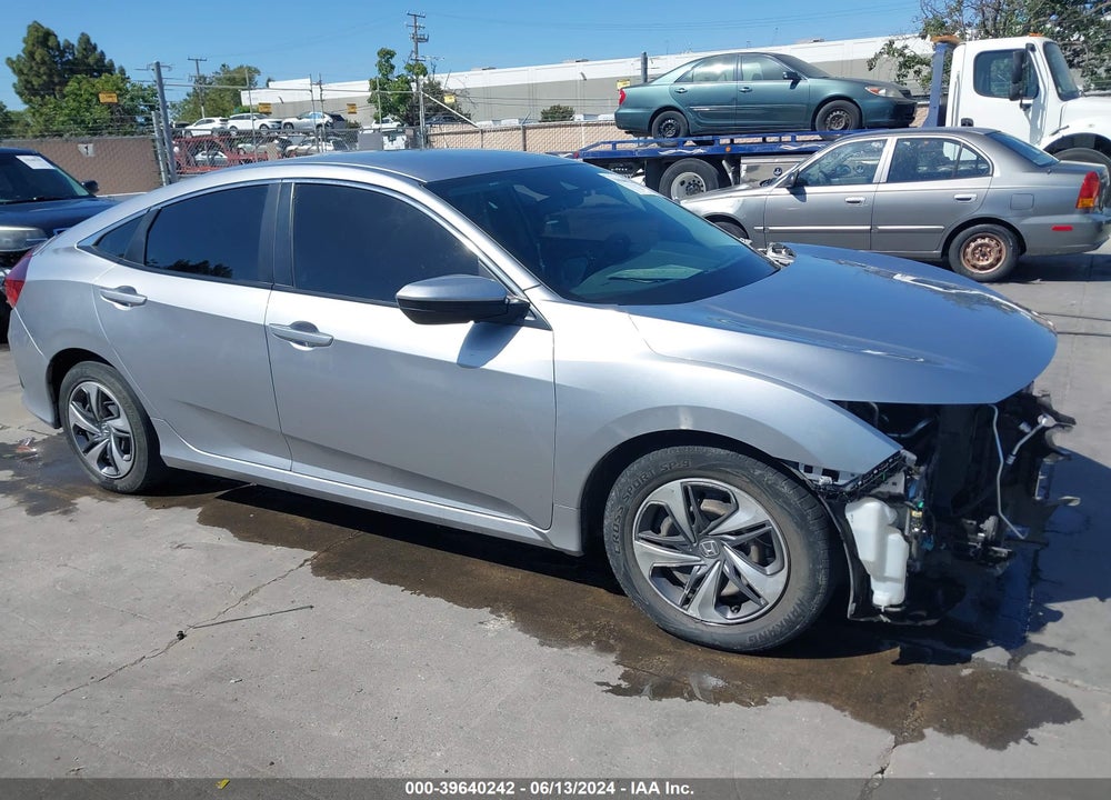 2021 HONDA CIVIC LX VIN: 2HGFC2F61MH551176