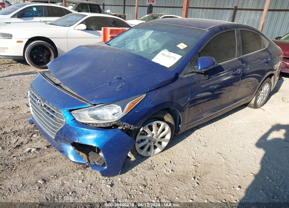 2022 HYUNDAI ACCENT SEL VIN: 3KPC24A60NE155549