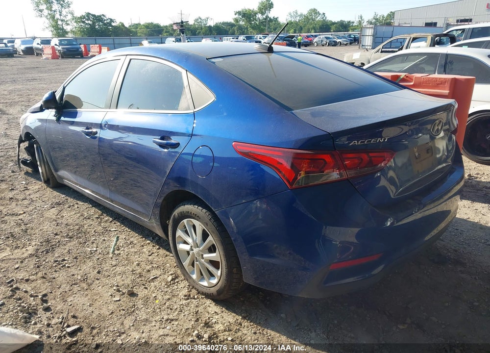 2022 HYUNDAI ACCENT SEL VIN: 3KPC24A60NE155549