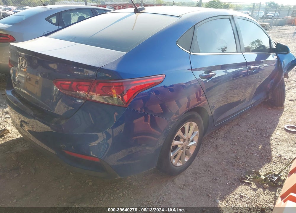 2022 HYUNDAI ACCENT SEL VIN: 3KPC24A60NE155549
