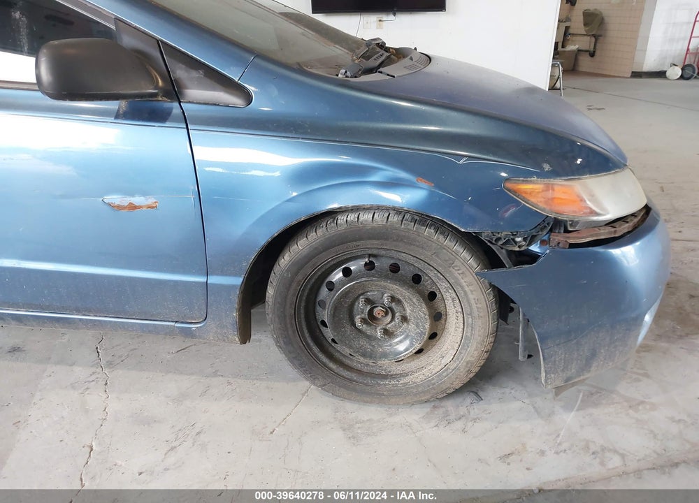 2006 HONDA CIVIC EX VIN: 2HGFG12816H580539
