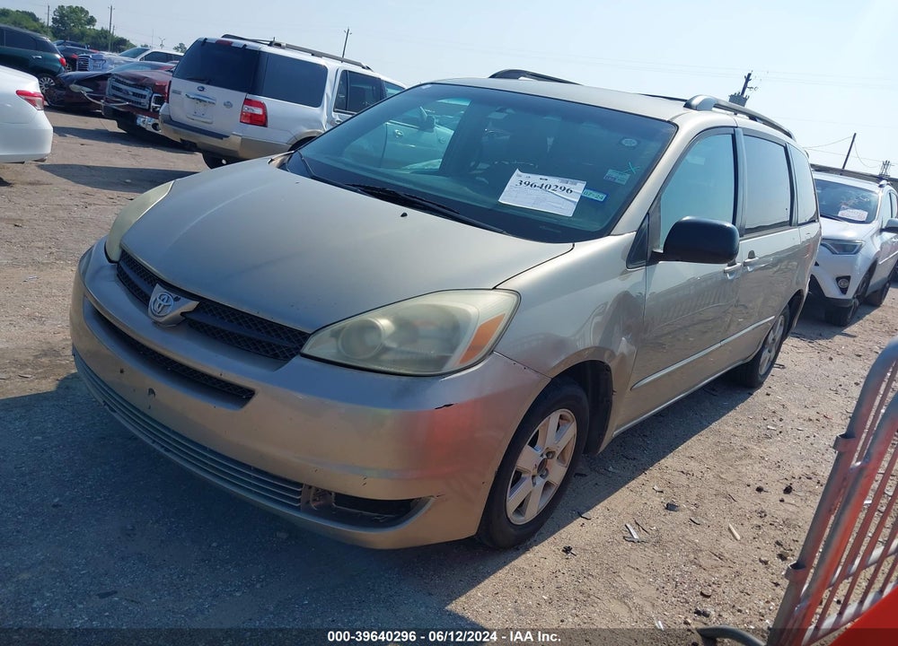 2005 TOYOTA SIENNA LE VIN: 5TDZA23CX5S365375