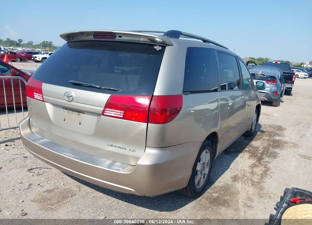 2005 TOYOTA SIENNA LE VIN: 5TDZA23CX5S365375