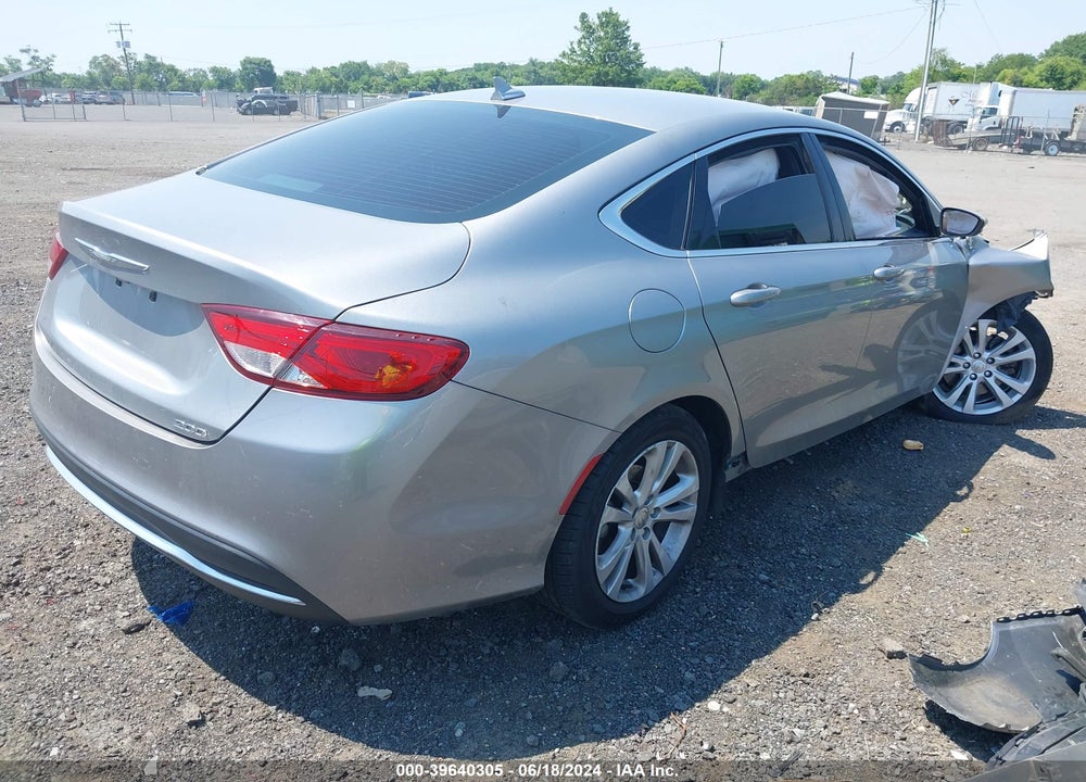2017 CHRYSLER 200 LIMITED PLATINUM VIN: 1C3CCCAB1HN508812