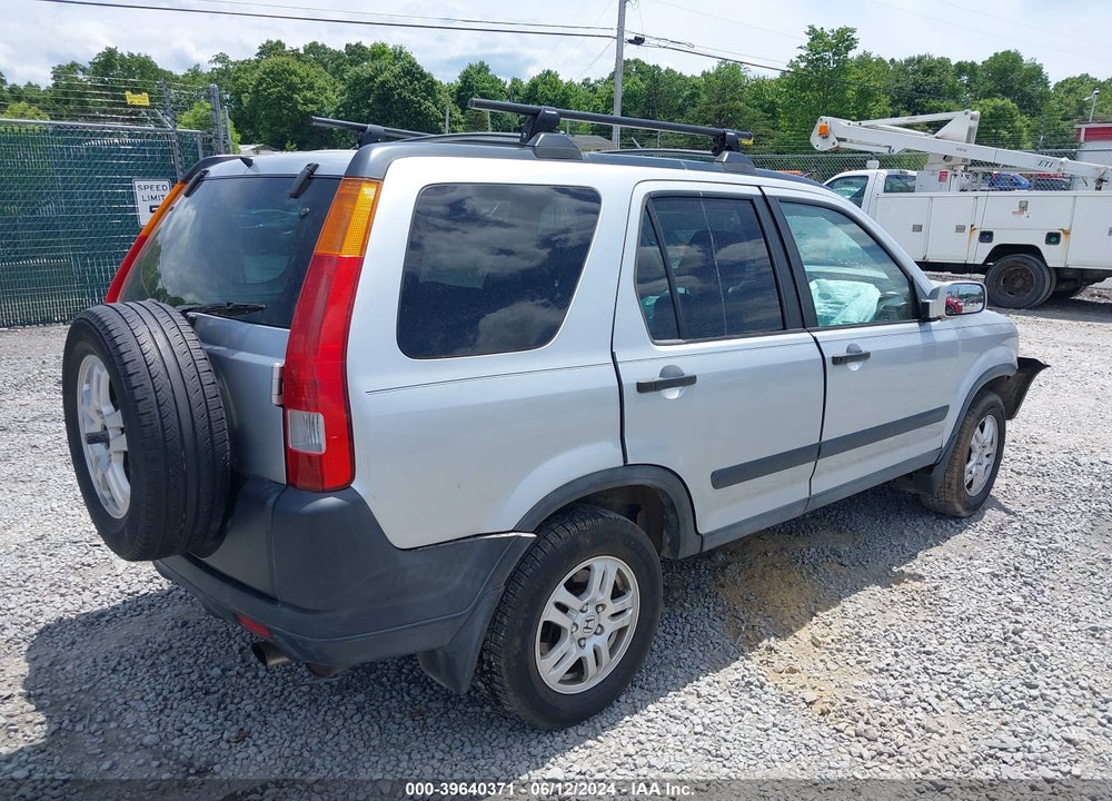 2004 HONDA CR-V EX VIN: SHSRD78884U233526