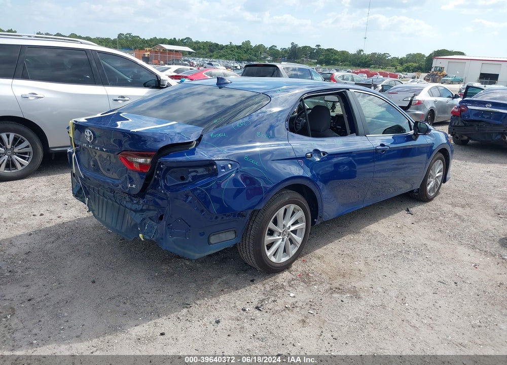 2024 TOYOTA CAMRY LE VIN: 4T1R11AK3RU247329