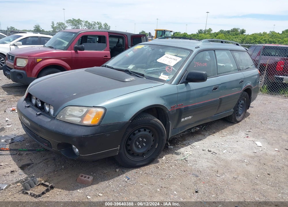 2000 SUBARU OUTBACK VIN: 4S3BH675XY6664644
