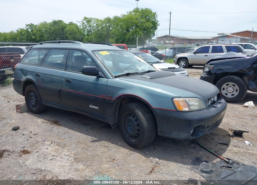 2000 SUBARU OUTBACK VIN: 4S3BH675XY6664644