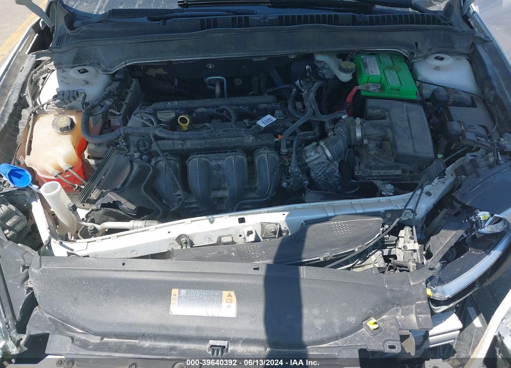 2014 FORD FUSION S VIN: 1FA6P0G71E5393922