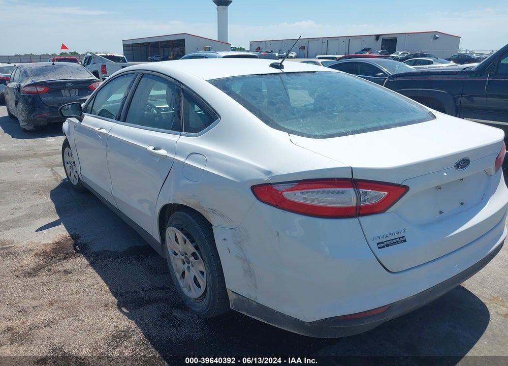 2014 FORD FUSION S VIN: 1FA6P0G71E5393922