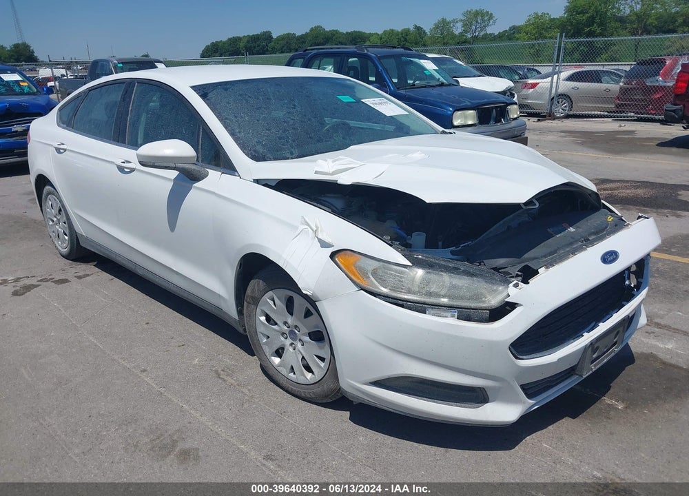 2014 FORD FUSION S VIN: 1FA6P0G71E5393922
