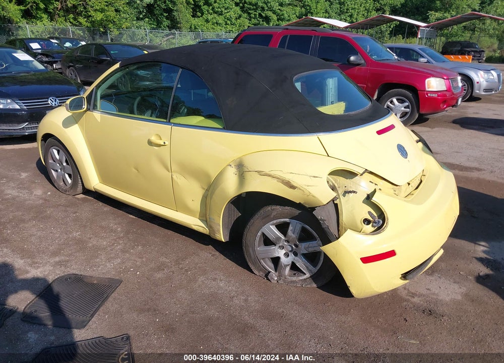 2007 VOLKSWAGEN NEW BEETLE 2.5 VIN: 3VWRG31Y57M406496
