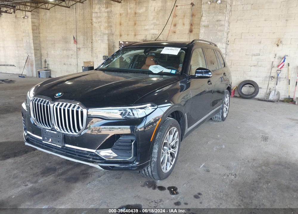 2022 BMW X7 XDRIVE40I VIN: 5UXCW2C06N9K22255