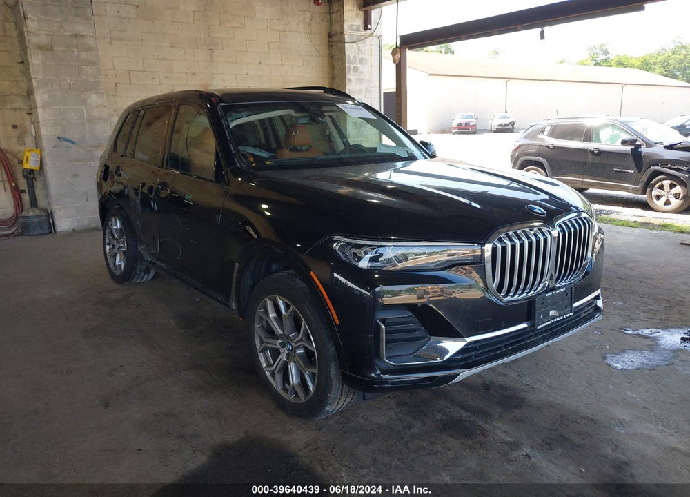 2022 BMW X7 XDRIVE40I VIN: 5UXCW2C06N9K22255