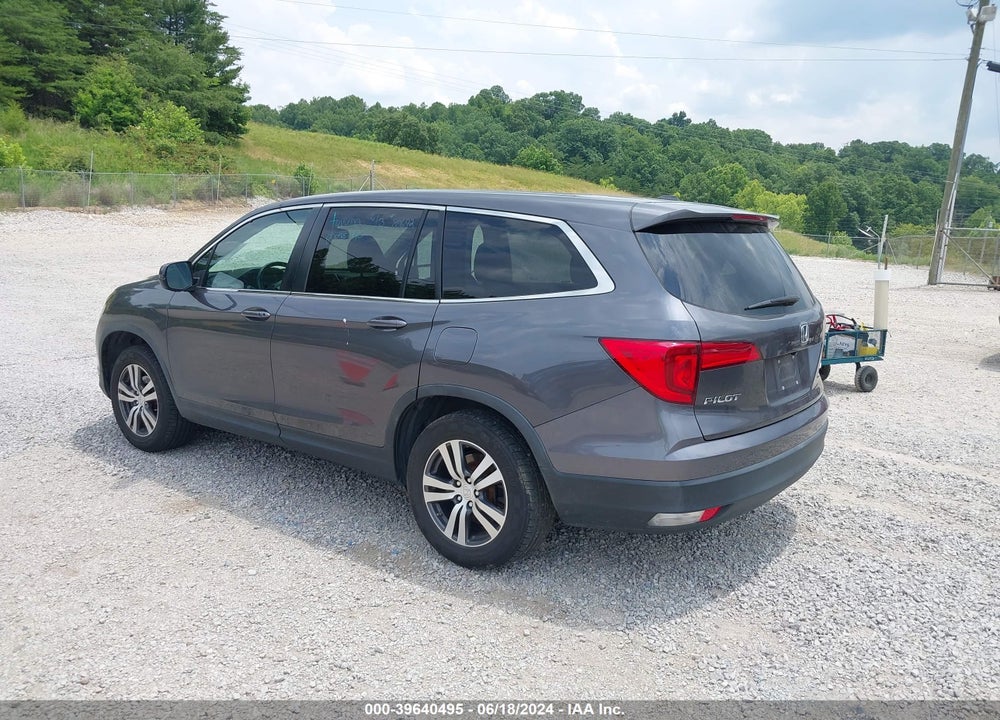 2017 HONDA PILOT EX-L VIN: 5FNYF6H56HB034509