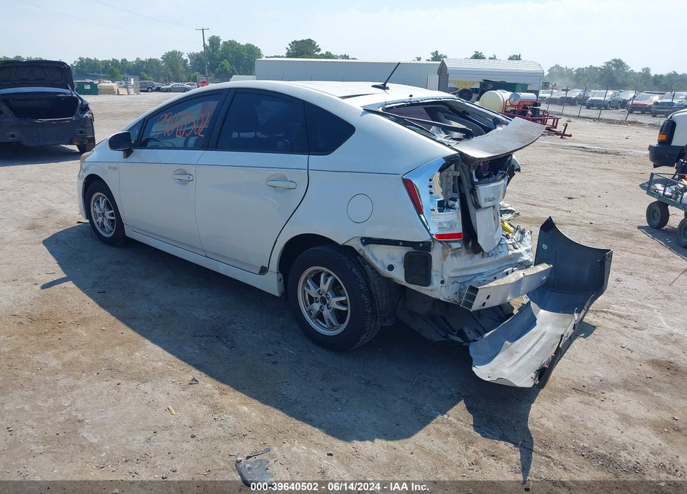 2010 TOYOTA PRIUS II VIN: JTDKN3DUXA0207912