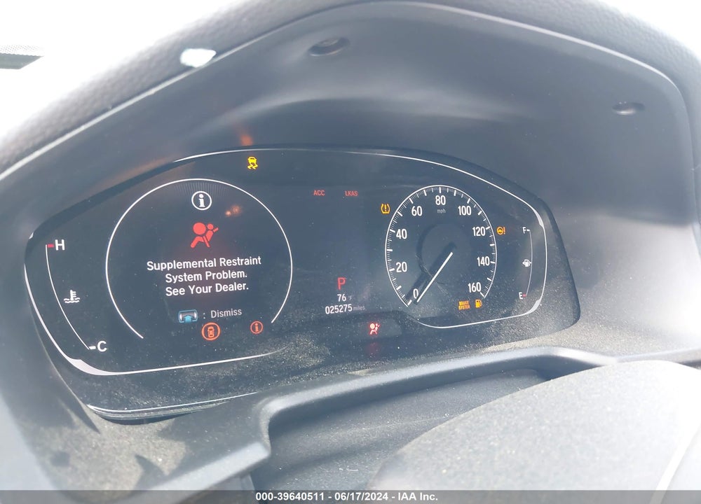 2020 HONDA ACCORD VIN: 1HGCV1F36LA049404