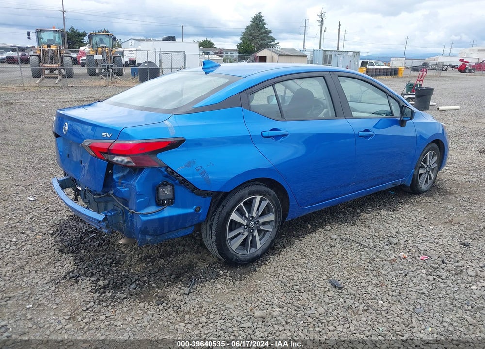2020 NISSAN VERSA SV XTRONIC CVT VIN: 3N1CN8EV0LL838735