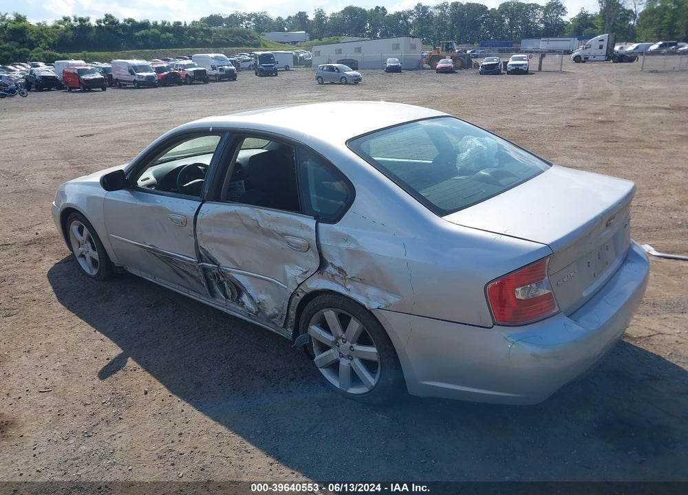2006 SUBARU LEGACY 2.5I VIN: 4S3BL626267217344