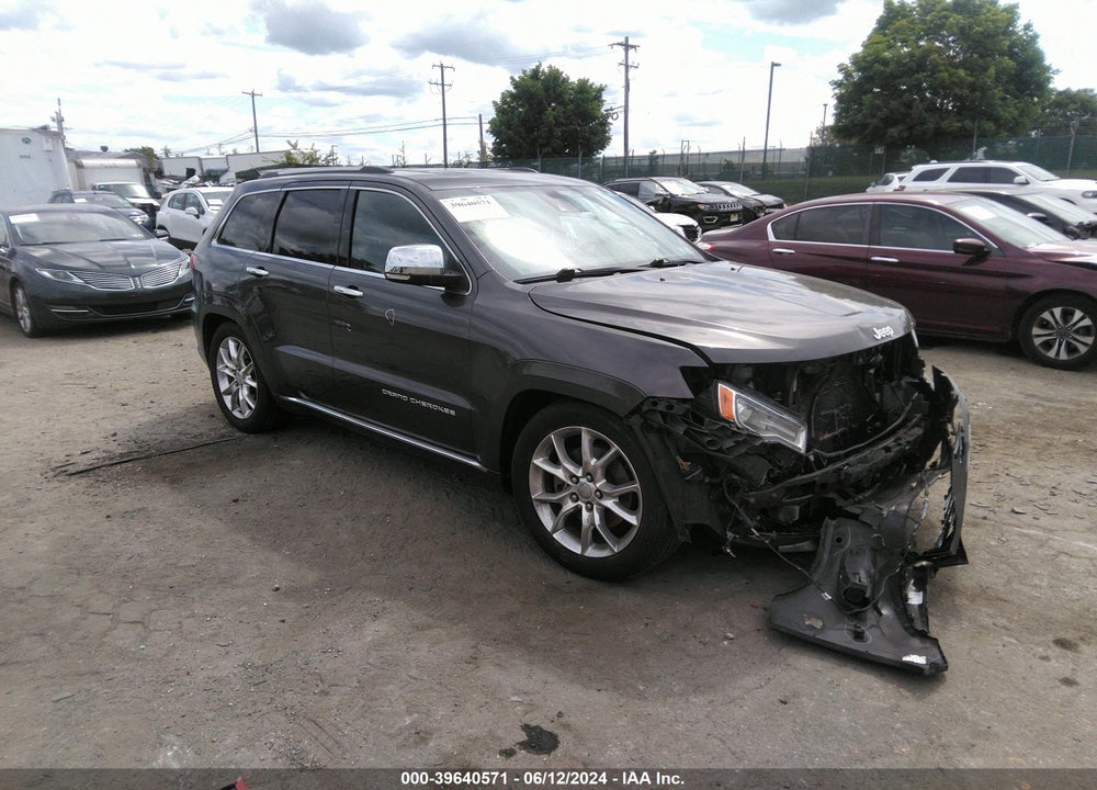 2015 JEEP GRAND CHEROKEE SUMMIT VIN: 1C4RJFJT0FC862237