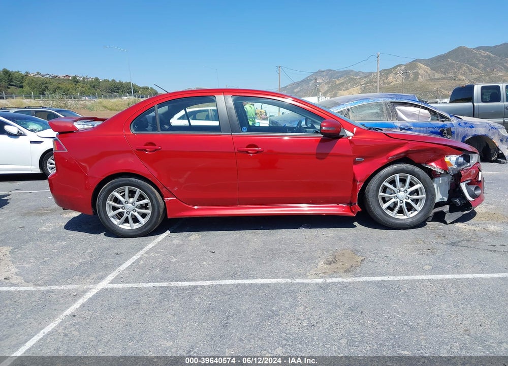 2016 MITSUBISHI LANCER ES VIN: JA32U2FU9GU002320