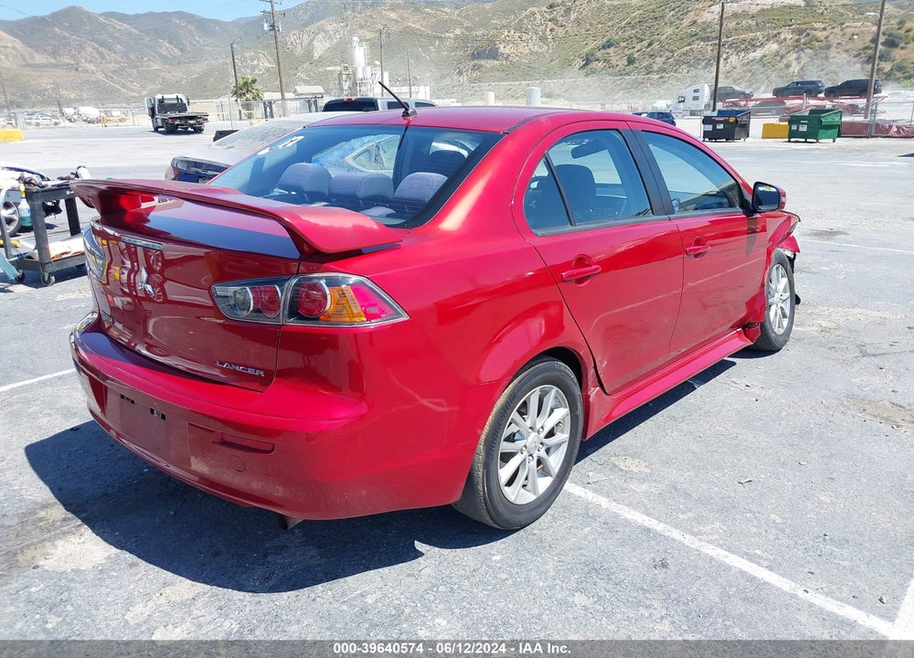 2016 MITSUBISHI LANCER ES VIN: JA32U2FU9GU002320