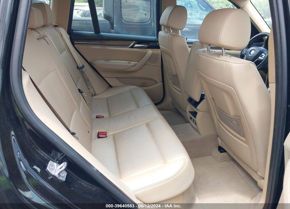 2015 BMW X3 XDRIVE28I VIN: 5UXWX9C55F0D52437