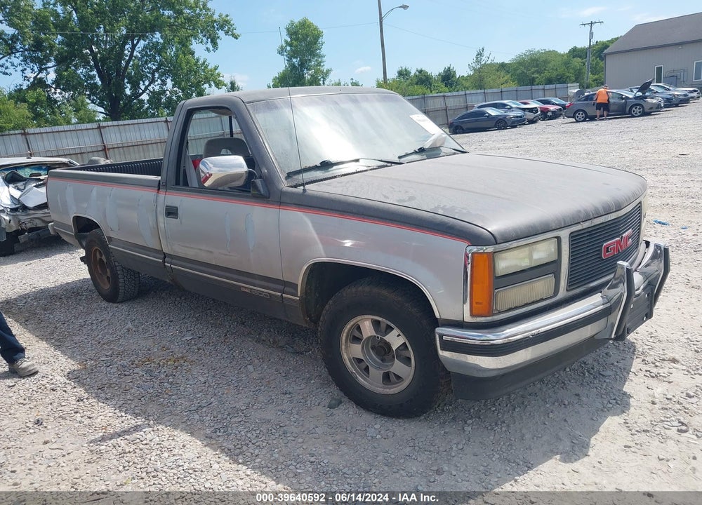 1992 GMC SIERRA C1500 VIN: 1GTEC14K5NE509168