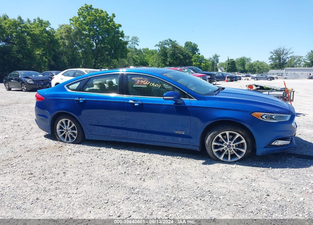 2017 FORD FUSION ENERGI SE LUXURY VIN: 3FA6P0PU2HR160719
