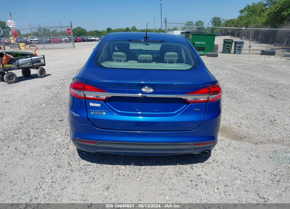 2017 FORD FUSION ENERGI SE LUXURY VIN: 3FA6P0PU2HR160719