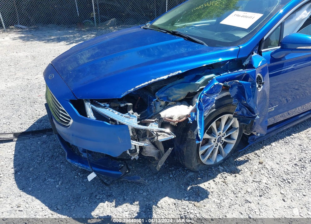 2017 FORD FUSION ENERGI SE LUXURY VIN: 3FA6P0PU2HR160719