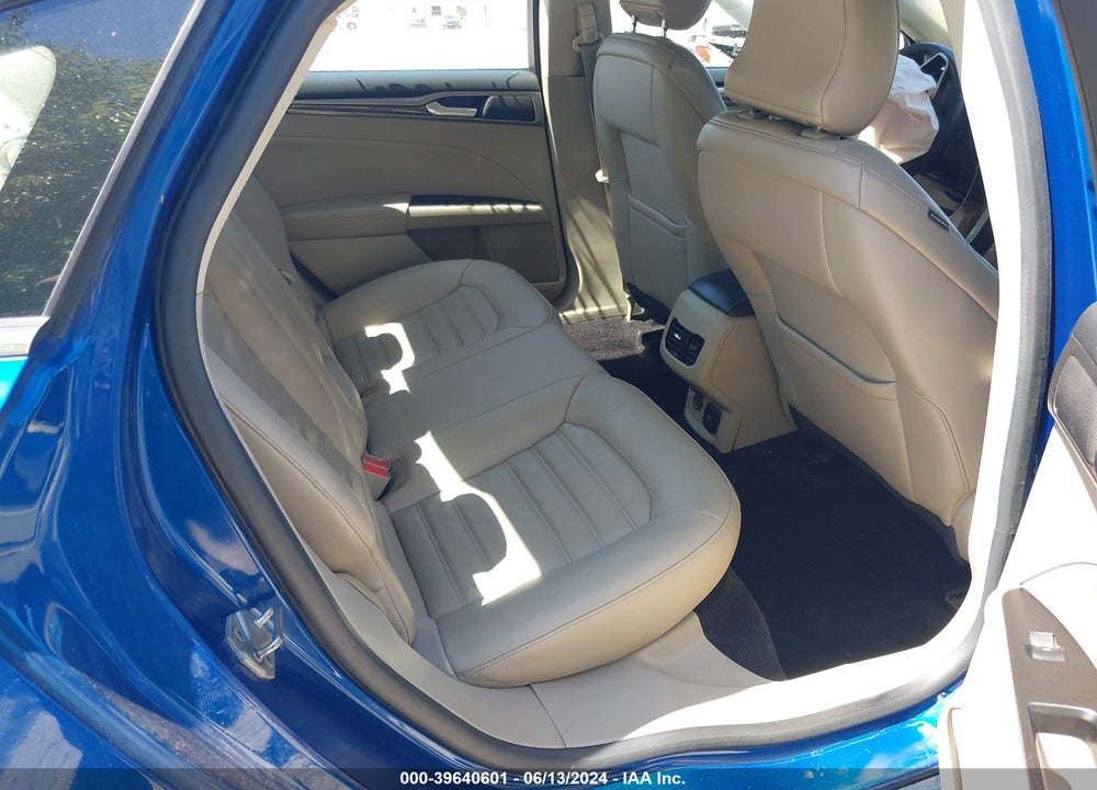 2017 FORD FUSION ENERGI SE LUXURY VIN: 3FA6P0PU2HR160719