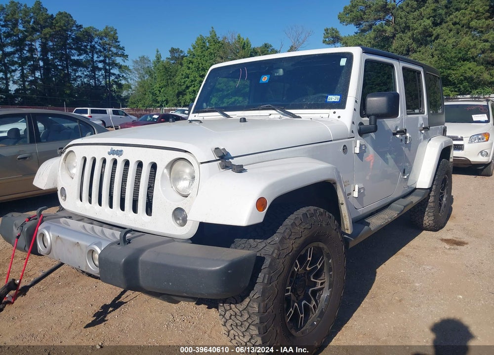 2014 JEEP WRANGLER UNLIMITED SAHARA VIN: 1C4BJWEG5EL233697