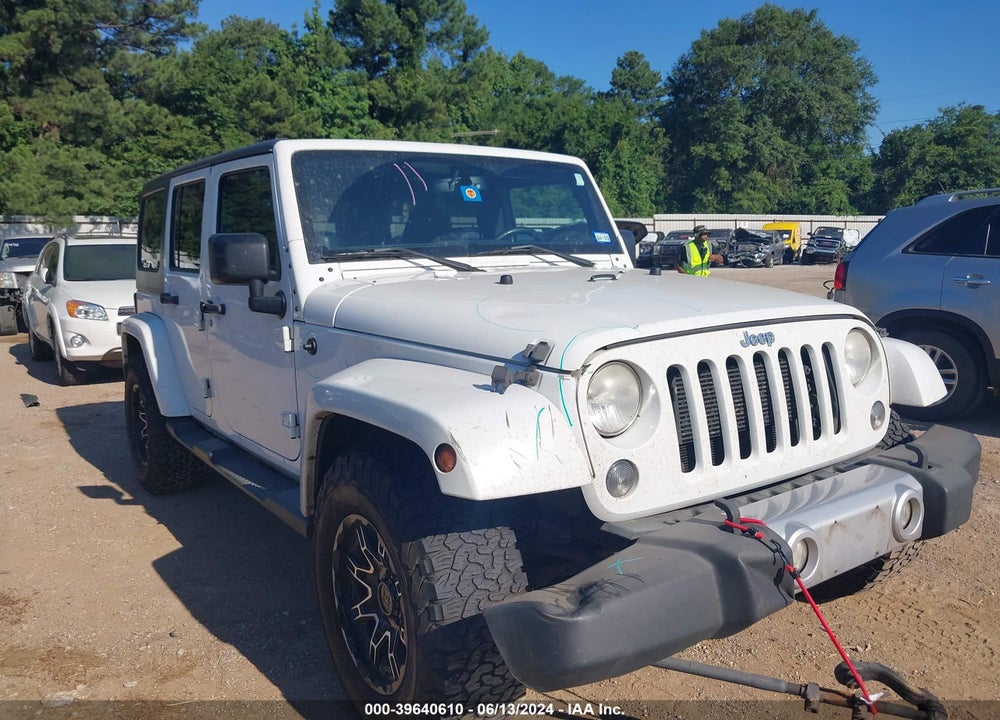 2014 JEEP WRANGLER UNLIMITED SAHARA VIN: 1C4BJWEG5EL233697