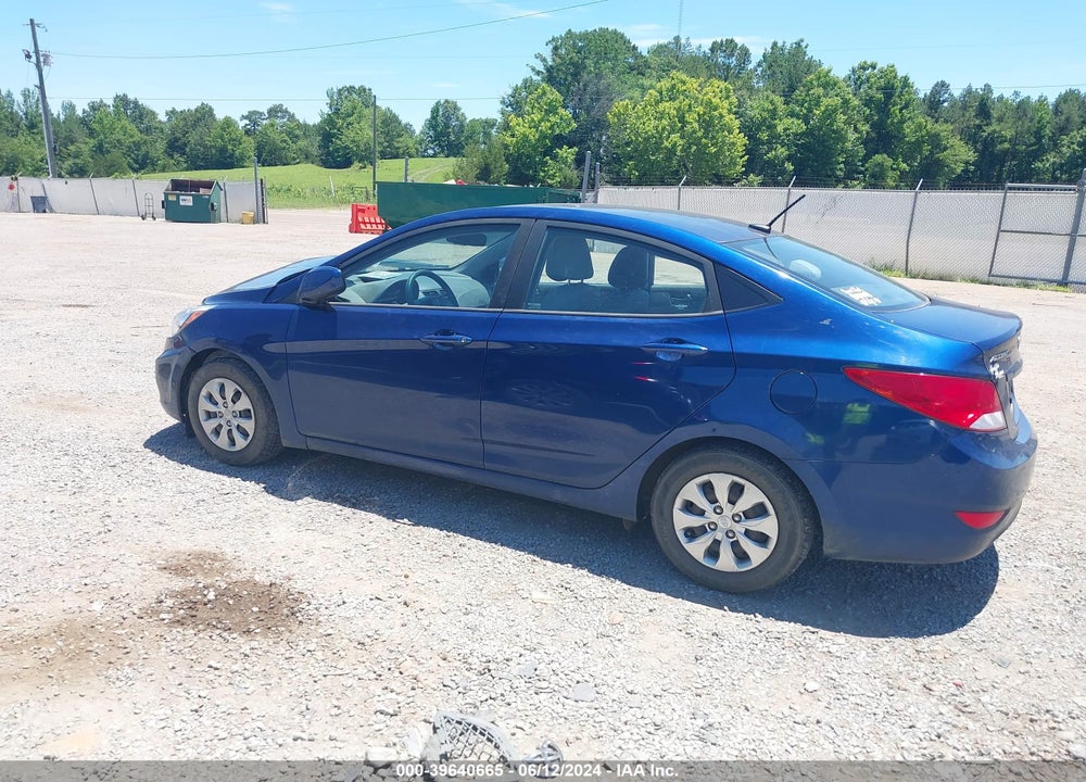 2017 HYUNDAI ACCENT SE VIN: KMHCT4AE0HU316357