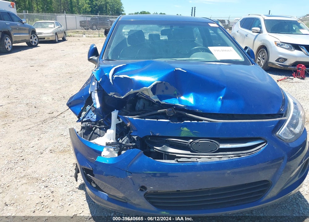 2017 HYUNDAI ACCENT SE VIN: KMHCT4AE0HU316357
