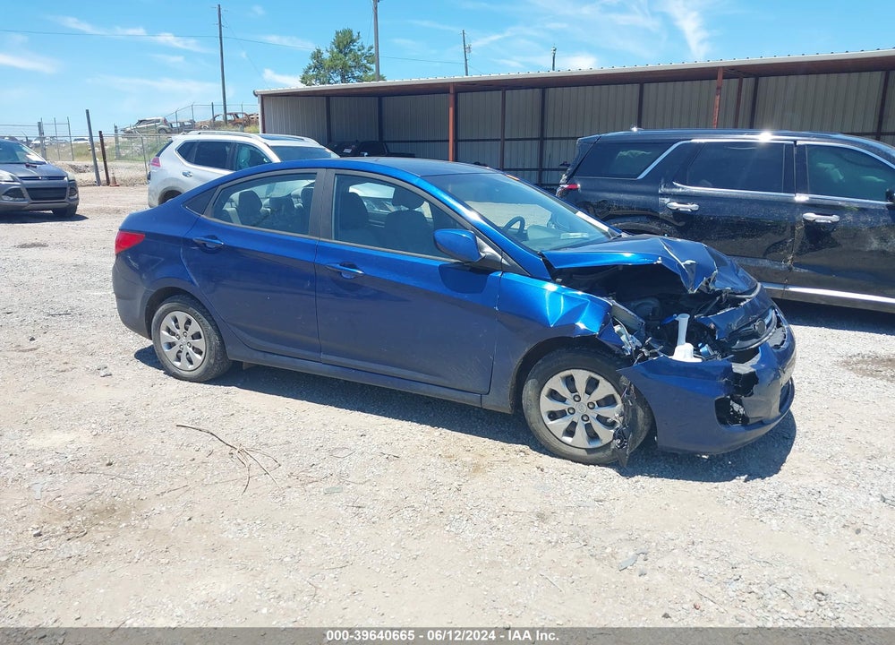2017 HYUNDAI ACCENT SE VIN: KMHCT4AE0HU316357