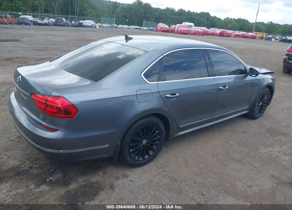 2016 VOLKSWAGEN PASSAT 1.8T SE VIN: 1VWBT7A38GC057960