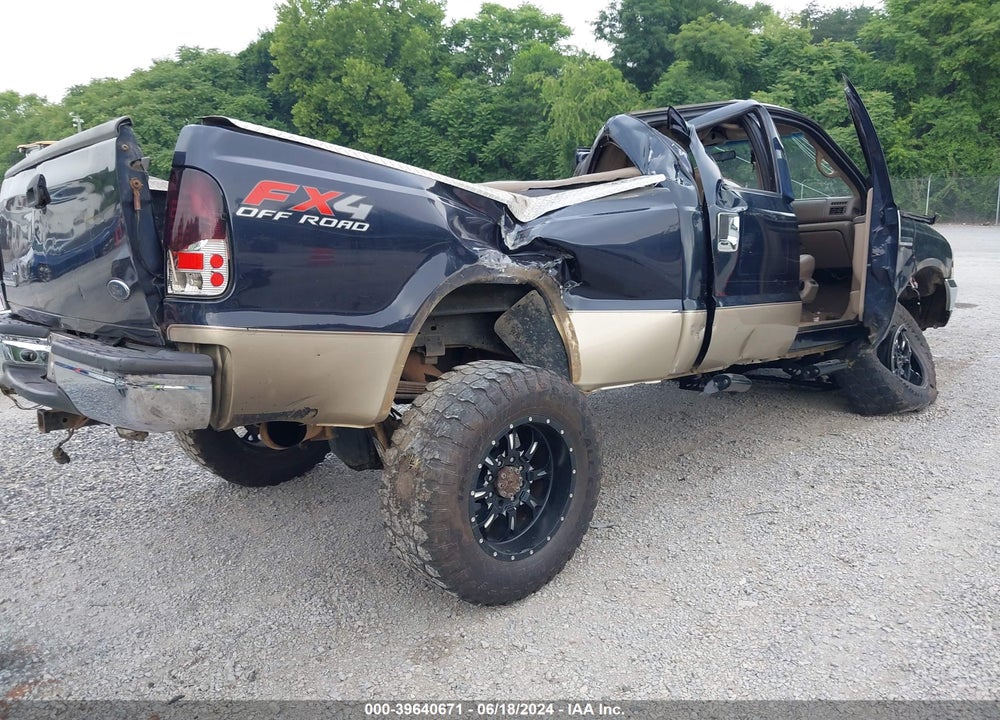 2000 FORD F-250 LARIAT/XL/XLT VIN: 1FTNW21FXYEE05705