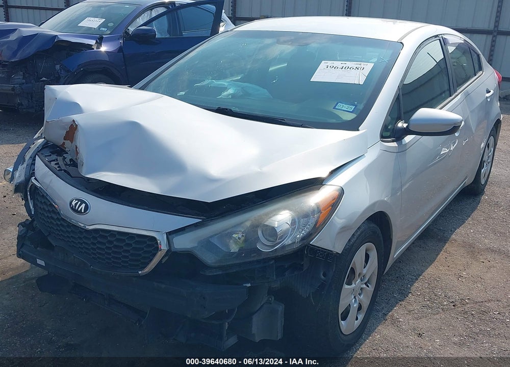 2016 KIA FORTE LX VIN: KNAFK4A61G5589651
